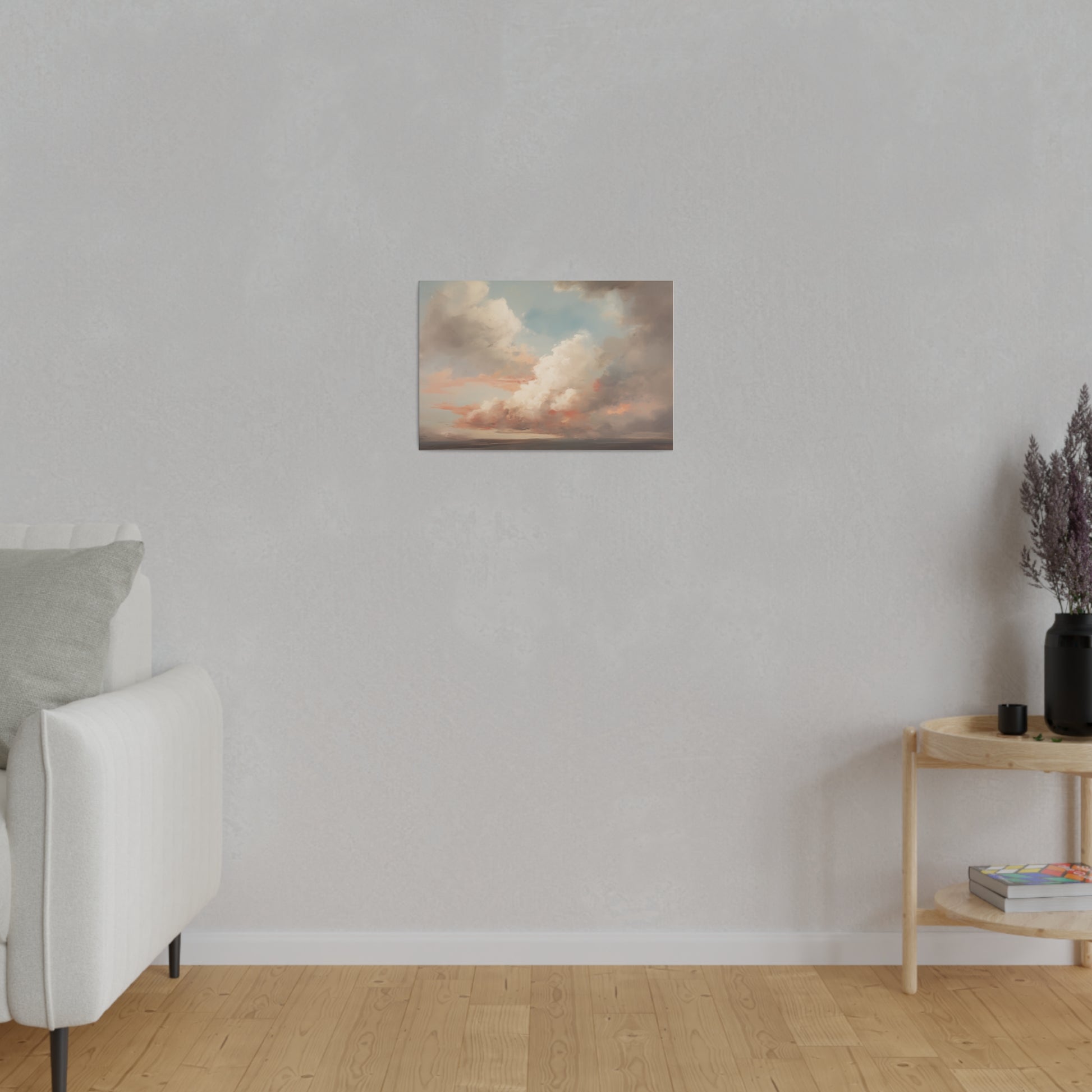 Morning Sky Abstract Vintage Oil Painting Canvas Print Canvas Art & Wall Decor Canvas Decor Eco-friendly Hanging Hardware Holiday Picks Home & Living Indoor Matte Seasonal Picks Sustainable Wall Wood