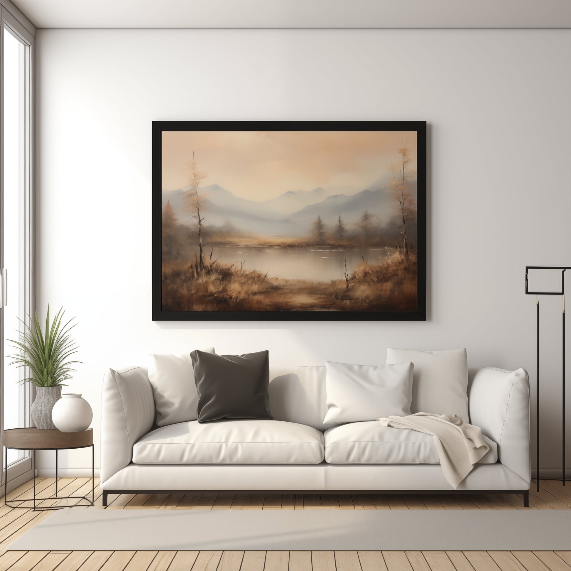 Mountainside Meadows Printable Vintage Oil Painting Digital Download countryside_art digital digital_art_print downloadable_art farmhouse_decor landscape_wall_art living_room_decor midtownprintco modern_decor oil_painting printable_wall_art vintage_home_decor vintage_print wall_art