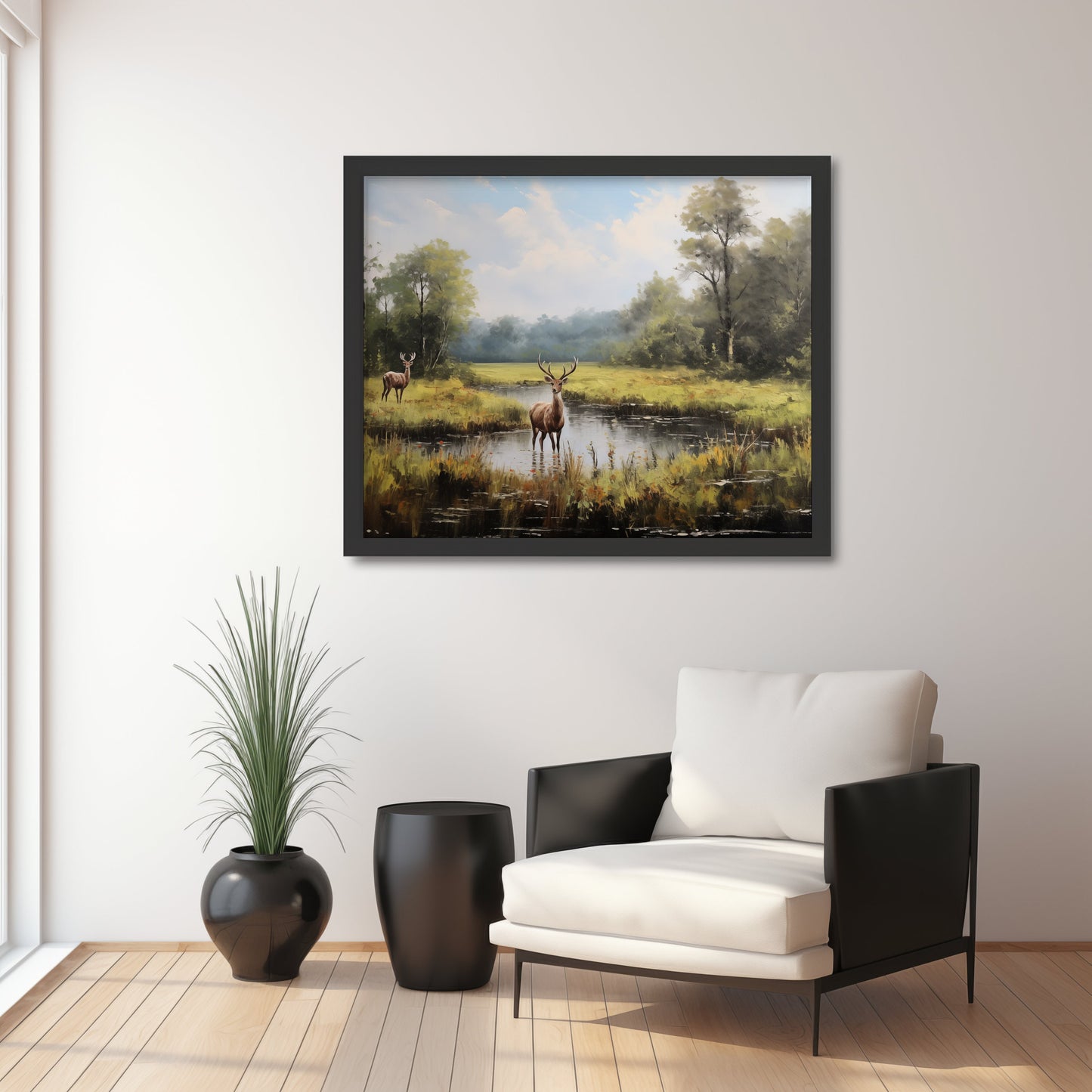 Rustic Dark Spring Meadows Landscape Printable Vintage Oil Painting Digital Download digital digital_art_print downloadable_art farmhouse_decor landscape_wall_art living_room_decor MidtownPrintCo modern_decor oil_painting printable_wall_art spring_landscape vintage_home_decor vintage_print wall_art