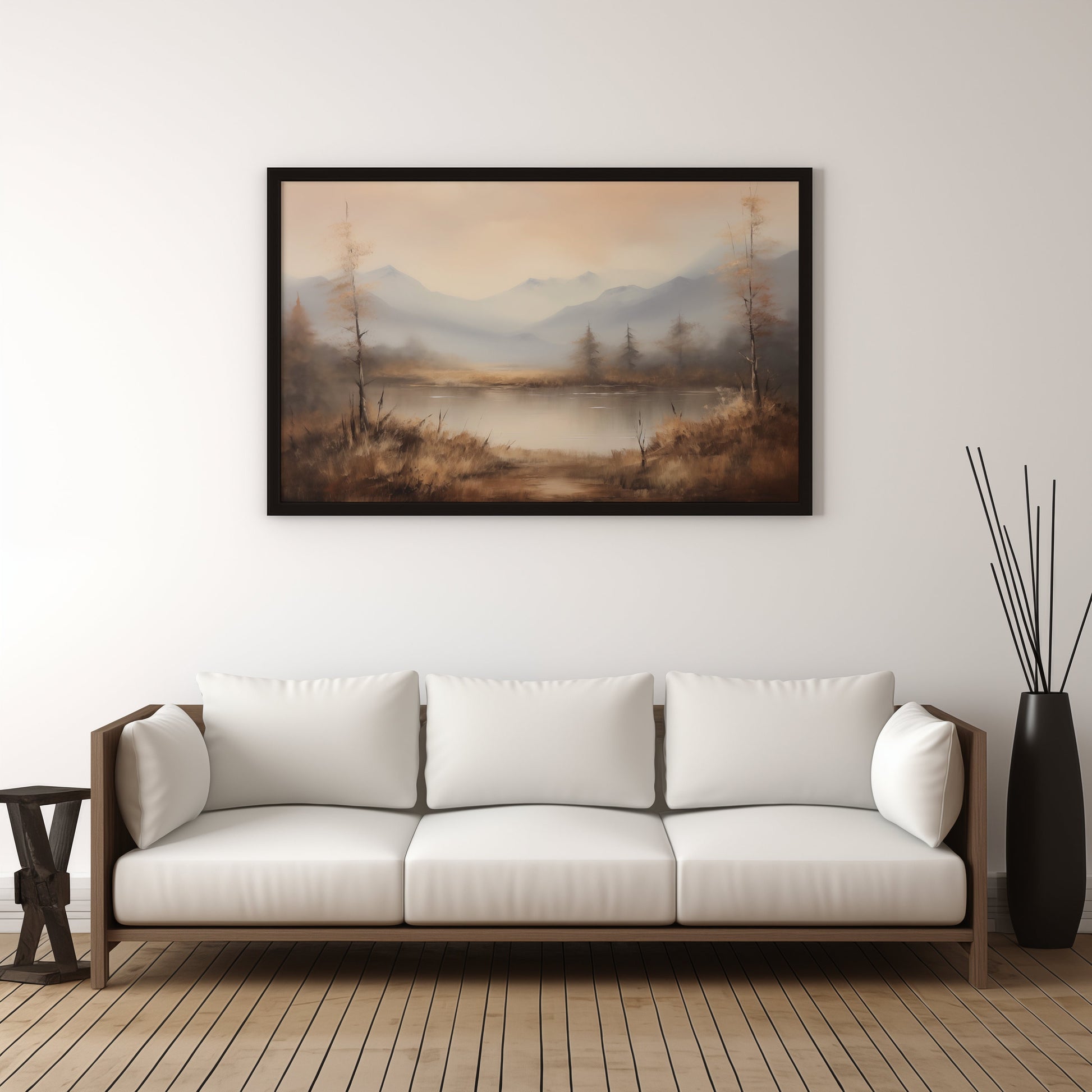 Mountainside Meadows Printable Vintage Oil Painting Digital Download countryside_art digital digital_art_print downloadable_art farmhouse_decor landscape_wall_art living_room_decor midtownprintco modern_decor oil_painting printable_wall_art vintage_home_decor vintage_print wall_art